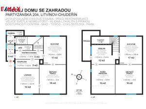 Prodej rodinného domu, Litvínov - Chudeřín, Partyzánská, 140 m2