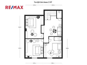 Prodej vícegeneračního domu, Mšené-lázně, Mír. náměstí, 335 m2