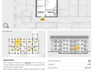 Prodej bytu 2+kk, Rostěnice-Zvonovice - Rostěnice, 51 m2