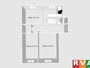 Prodej bytu 3+1, Stříbro, Brožíkova, 63 m2