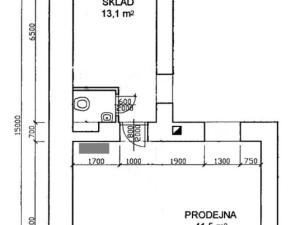 Pronájem obchodního prostoru, Kralovice, Masarykovo nám., 55 m2