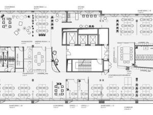 Pronájem kanceláře, Praha - Karlín, Rohanské nábřeží, 920 m2