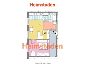 Pronájem bytu 2+kk, Horní Suchá, Dr. Glazera, 38 m2