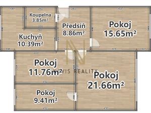 Prodej bytu 4+1, Klatovy, Sídliště U Pošty, 81 m2