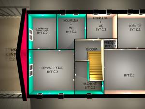 Prodej bytu 2+kk, Humpolec, 65 m2