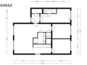 Prodej bytu 3+1, Praha - Kobylisy, Šimůnkova, 77 m2