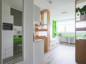 Pronájem bytu 1+kk, Praha - Střížkov, Děčínská, 28 m2