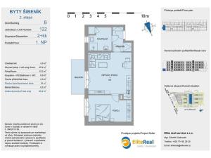 Prodej bytu 2+kk, Olomouc - Nová Ulice, Třída Jiřího Pelikána, 54 m2