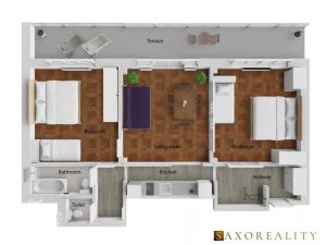 Pronájem bytu 3+kk, Praha - Nové Město, Jungmannova, 92 m2