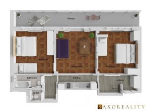 Pronájem bytu 3+kk, Praha - Nové Město, Jungmannova, 95 m2