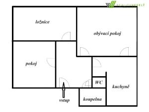 Prodej bytu 3+1, Kadov, 94 m2