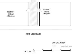 Prodej - jiné, Praha - Libeň, Vosmíkových, 35 m2