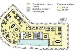 Pronájem kanceláře, Praha - Libeň, Českomoravská, 746 m2