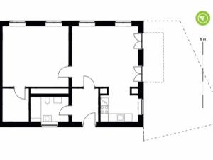 Pronájem bytu 2+kk, Svitavy - Předměstí, Říční, 69 m2