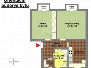 Prodej bytu 2+1, Nová Včelnice, Československé armády, 64 m2