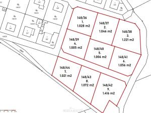 Prodej pozemku pro bydlení, Louňovice pod Blaníkem, Na Oboře, 1416 m2