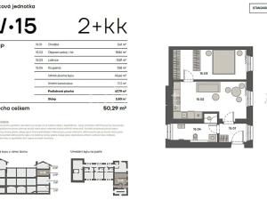 Prodej bytu 2+kk, Praha - Vršovice, Bartoškova, 48 m2