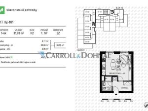 Prodej bytu 1+kk, Olomouc - Povel, Loudova, 32 m2