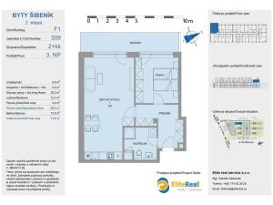 Prodej bytu 2+kk, Olomouc, Třída Jiřího Pelikána, 60 m2