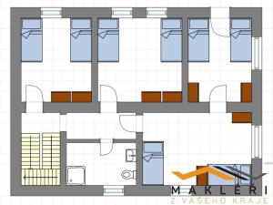 Pronájem vícegeneračního domu, Kunštát, Palackého, 160 m2