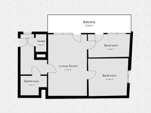 Pronájem bytu 3+kk, Praha - Horní Měcholupy, Milánská, 59 m2