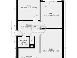 Prodej bytu 3+1, Náchod, Příkopy, 70 m2