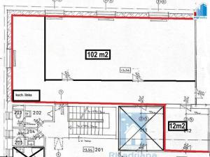 Pronájem kanceláře, Plzeň - Východní Předměstí, Jateční, 102 m2