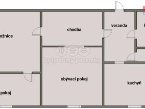 Prodej bytu 2+1, Jindřichův Hradec - Otín, 61 m2