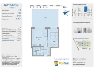 Prodej bytu 2+kk, Olomouc, Třída Jiřího Pelikána, 44 m2