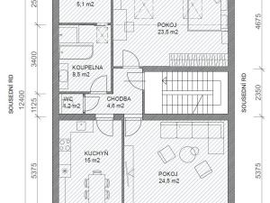 Prodej bytu 2+1, Náměšť nad Oslavou, J. Wericha, 83 m2