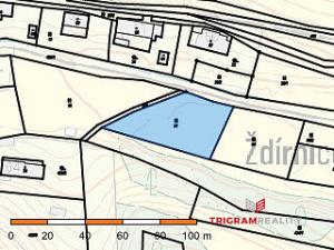 Prodej trvalého travního porostu, Horní Olešnice, 1366 m2