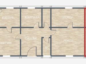 Prodej chaty, Krakovany, 132 m2