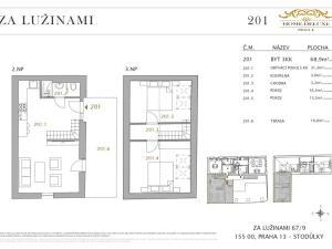 Prodej bytu 3+kk, Praha - Stodůlky, Za Lužinami, 69 m2