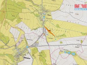 Prodej trvalého travního porostu, Dlažov, 3245 m2