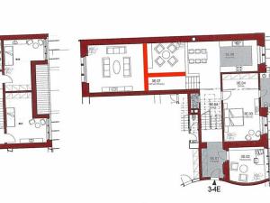 Pronájem bytu 5+1, Praha - Josefov, Pařížská, 228 m2