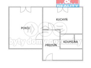 Prodej bytu 1+1, Semily - Podmoklice, Bavlnářská, 35 m2