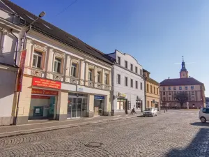 Prodej obchodního prostoru, Sušice, náměstí Svobody, 1250 m2