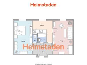 Pronájem bytu 2+1, Havířov - Město, 1. máje, 50 m2