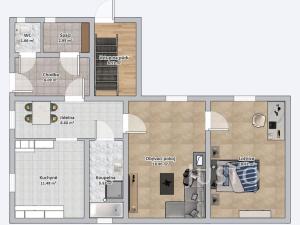 Prodej rodinného domu, Hostouň, U Rybníka, 74 m2