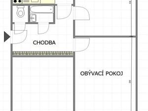 Pronájem bytu 2+1, Uherský Brod, Družstevní, 57 m2