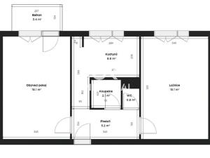 Prodej bytu 2+1, Brno - Černá Pole, Provazníkova, 54 m2