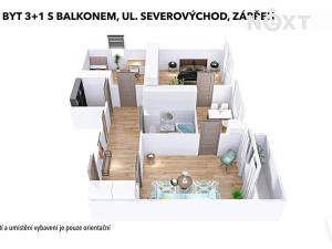 Prodej bytu 3+1, Zábřeh, Severovýchod, 72 m2