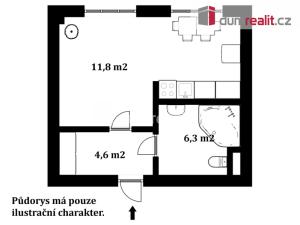 Prodej bytu 1+kk, Suchdol nad Lužnicí, sídl. Na Pražské, 29 m2