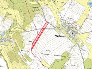 Prodej zemědělské půdy, Mysletice, 13597 m2