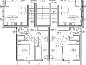 Prodej bytu 3+kk, Petrčane, Chorvatsko, 75 m2