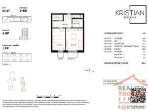 Prodej bytu 2+kk, Hradec Králové, Pod Zámečkem, 59 m2