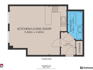 Pronájem bytu 1+kk, Beroun - Beroun-Závodí, Na Veselou, 33 m2