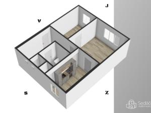 Prodej bytu 2+1, Březová, Okružní, 72 m2