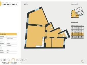 Prodej bytu 3+kk, Praha - Vinohrady, Pod Karlovem, 106 m2