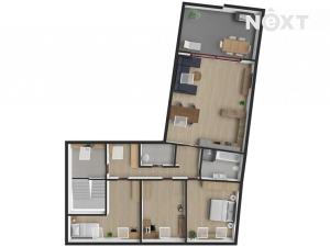 Prodej bytu 4+kk, Planá, 124 m2